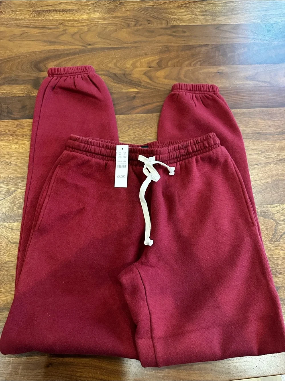NWT J. Crew sweatpants. Xxs pockets and drawstring.